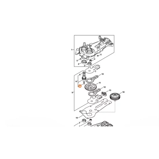 STIHL  Okrągły pierścień uszczelniający N 6x1-NBR70 9645 945 1761